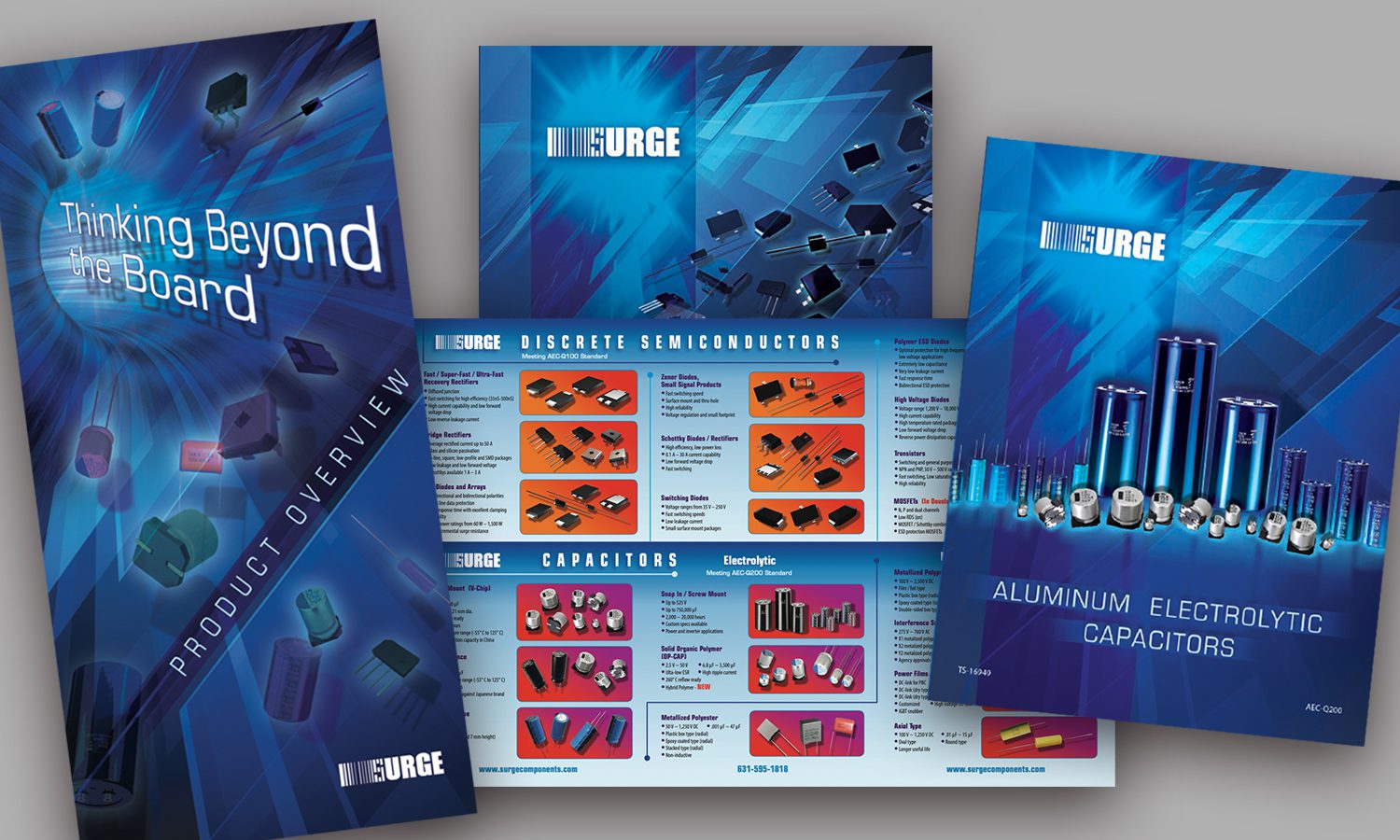 Surge Brochures Brochures for SURGE electronics