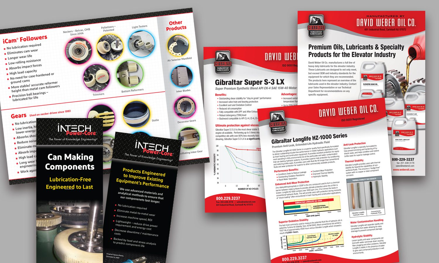 Trade show brochures various Branded brochures for Trade show use