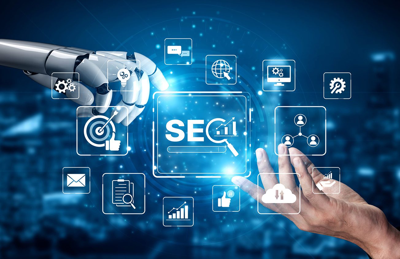 AI improves SEO visibility using intelligent optimization tools, keyword analytics, and smart marketing strategies for digital campaign success.